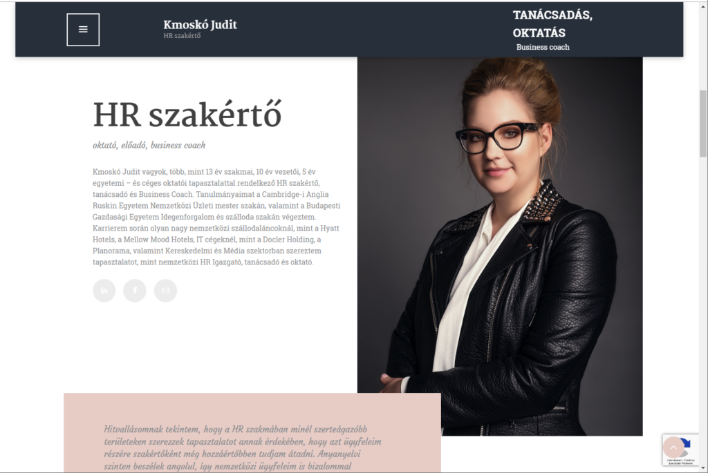 kmosko.eu weboldal