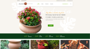 Szabó Kerámia weboldal