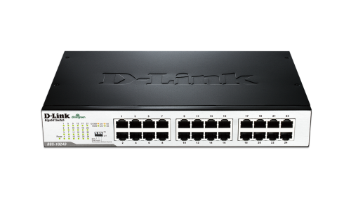 D-Link 24-port 10/100/1000 Gigabit Desktop Switch