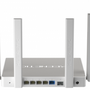 Keenetic Hero AX1800 Wi-Fi 6 Gigabit Router, Dual Core CPU, 5-Port Gigabit Smart