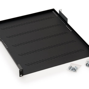 Keline 19“ 350mm perforált polc, 1U, terhelhetősége 50kg