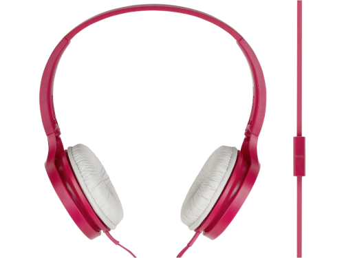 Panasonic RP-HF100ME rózsaszin vezetékes, mikrofonos fejhallgató - Image 2