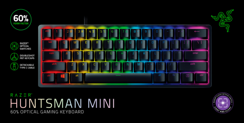 Razer Huntsman Mini (Purple Switch) - US Layout