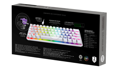 Razer Huntsman Mini - Mercury Ed. (Purple Switch) - US Layout - Image 3