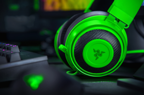 Razer Kraken Green - Oval headset