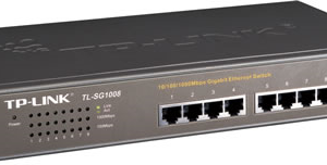 TP-LINK TL-SG1008  8Port Gigabit Switch metal