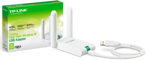 TP-LINK TL-WN822N 300M Wireless N USB adapter+ 4 dBi antenna - Image 2