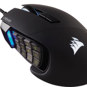 CORSAIR Scimitar Elite RGB, Fekete, 18000DPI Gamer egér