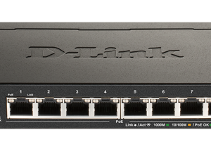 D-link 8-Port PoE Gigabit Smart Managed Switch - 8-Port 1000BaseTX Auto-Negotiat