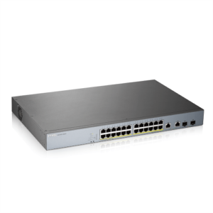 GS1350-26HP, 26 Port managed CCTV PoE switch, long range, 375W