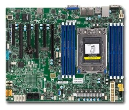 Supermicro szerver alaplap H11SSL-I 1xSP3 AMD EPYC, 8xDDR4, 2x1GbE LAN, 1 RJ45 I