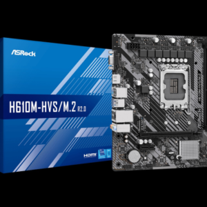ASRock LGA1700 H610M-HVS/M.2 R2.0 alaplap
