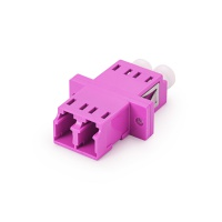 LC-LC duplex toldó multimódusú OM4 erika violet - TechWizard Kft.