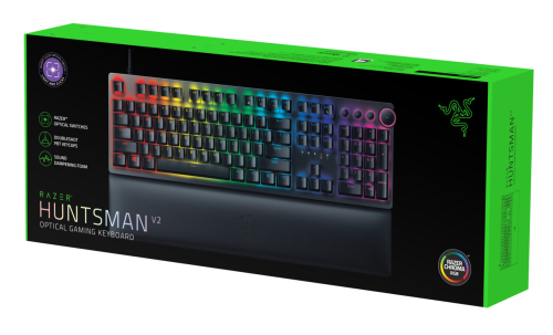 Razer Huntsman V2 (Purple Switch) - US Layout - Image 2