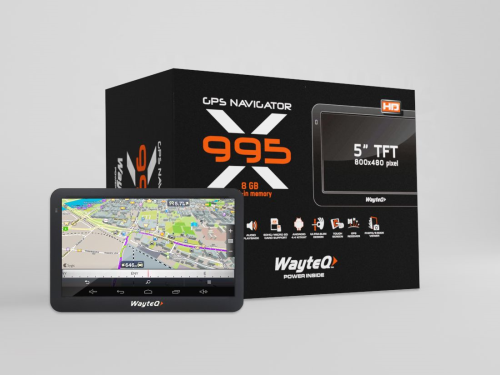 WAYTEQ X995 MAX 7"Android GPS + Sygic FULL EU