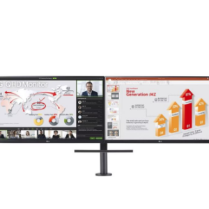 LG 27” 27QP88DP-BS 27'' QHD IPS Ergo monitor USB Type-C™ csatlakozóval