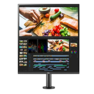 LG 27,6” 28MQ780-B 16:18 DualUp monitor Ergo talppal és USB Type-C™ csatlakozáss