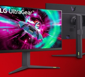 LG 32" 32GR93U-B monitor UHD 144 Hz gaming monitor