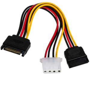 Akyga SATA / SATA / MOLEX átalakító Y kábel - AK-CA-32