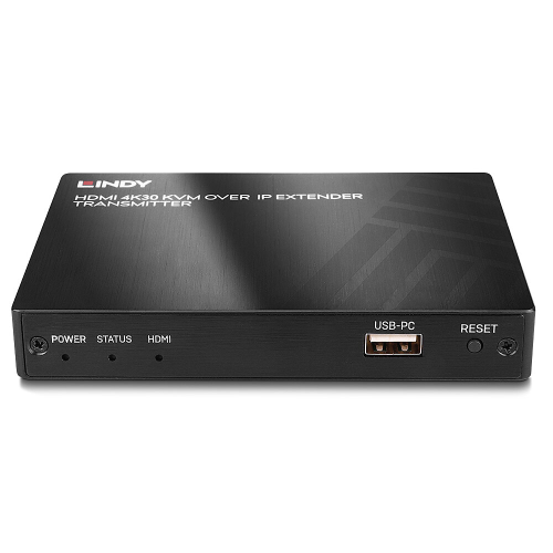 LINDY 4K KVM over IP Extender, Transmitter - TechWizard Kft.