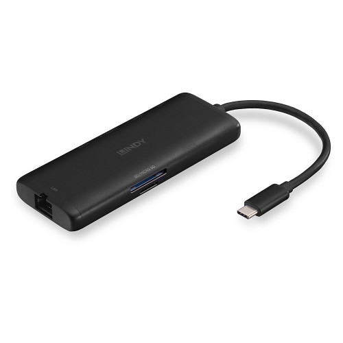 LINDY DST-Mini, USB-C Laptop Mini Docking Station - Image 5