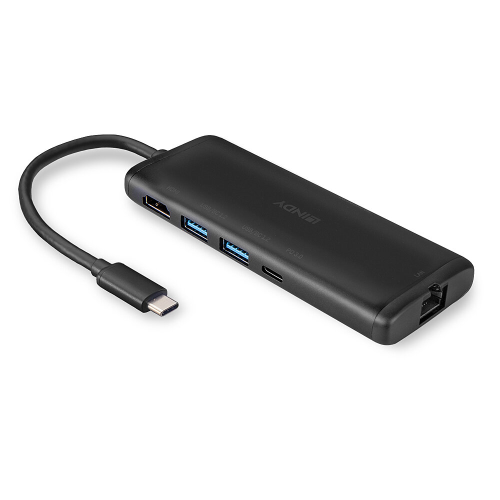 LINDY DST-Mini, USB-C Laptop Mini Docking Station - Image 3
