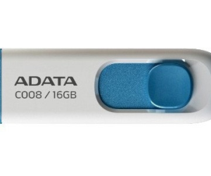 ADATA 16GB USB2.0 Fehér (AC008-16G-RWE) Flash Drive