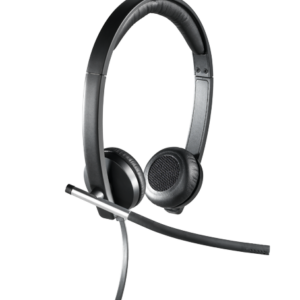 Logitech headset H650E Sztereo Headse Fekete