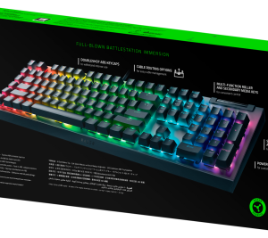 Razer BlackWidow V4 X (Green Switch) - US Layout