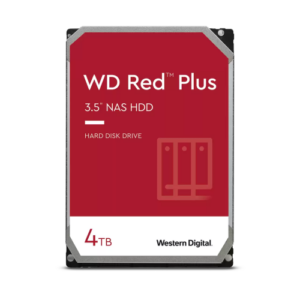 Western Digital HDD 4TB Red Plus 3,5" SATA3 5400rpm 256MB - WD40EFPX
