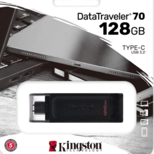 Kingston 128GB USB3.2 C DataTraveler 70 (DT70/128GB) Pendrive