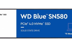 Western Digital SSD SN580 1TB Blue M.2 2280 - WDS100T3B0E