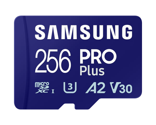 Samsung Pro Plus 256GB microSD (MB-MD256SB/WW) memóriakártya kártyaolvasóval
