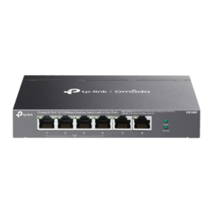 TP-LINK DS106P Omada 6-Port 10/100Mbps Desktop Switch with 4-Port PoE+