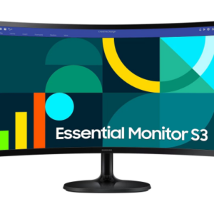 Samsung LS24D360GAUXEN 24" FHD 100Hz ívelt Essential S3 Monitor