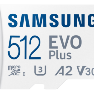 Samsung EVO PLUS (Blue Wave) 512GB CL10 memóriakártya