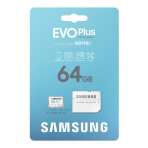 Samsung EVO PLUS (Blue Wave) 64GB CL10 memóriakártya